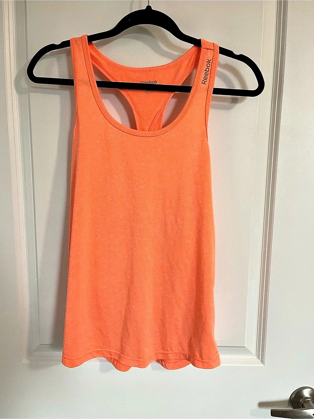 Reebok Orange Athletic Tank Top Size Medium